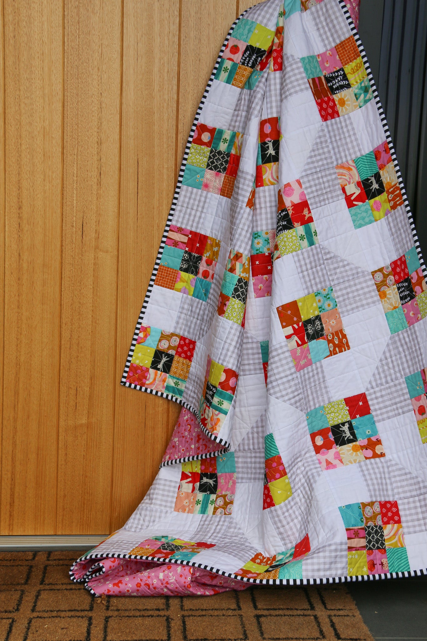 Mixed Lollies Quilt Pattern - Printed