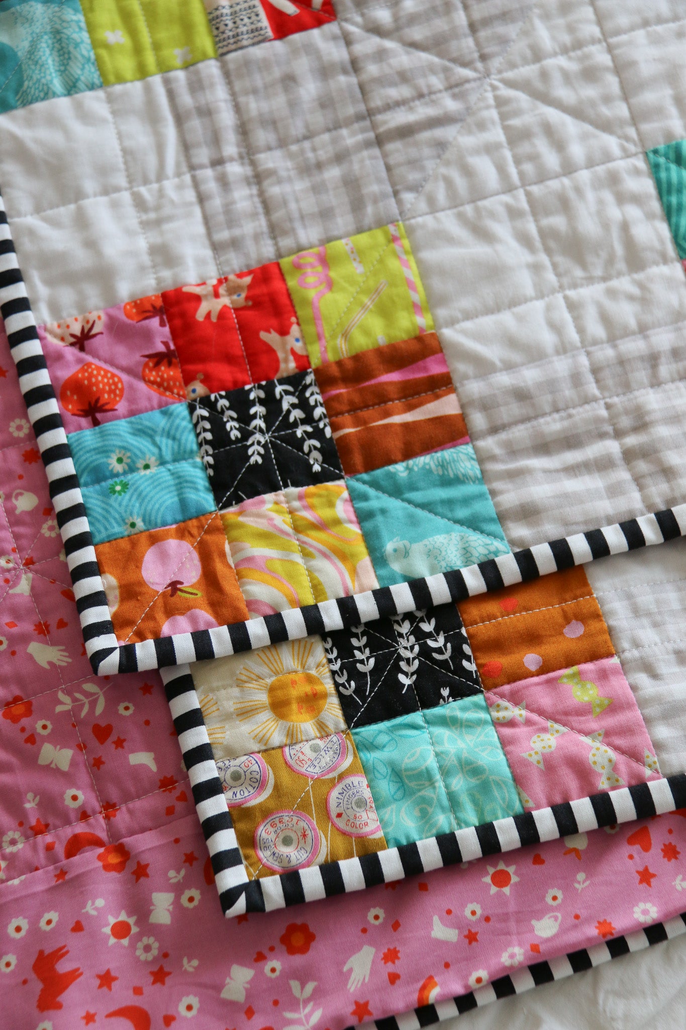 Mixed Lollies Quilt Pattern - PDF