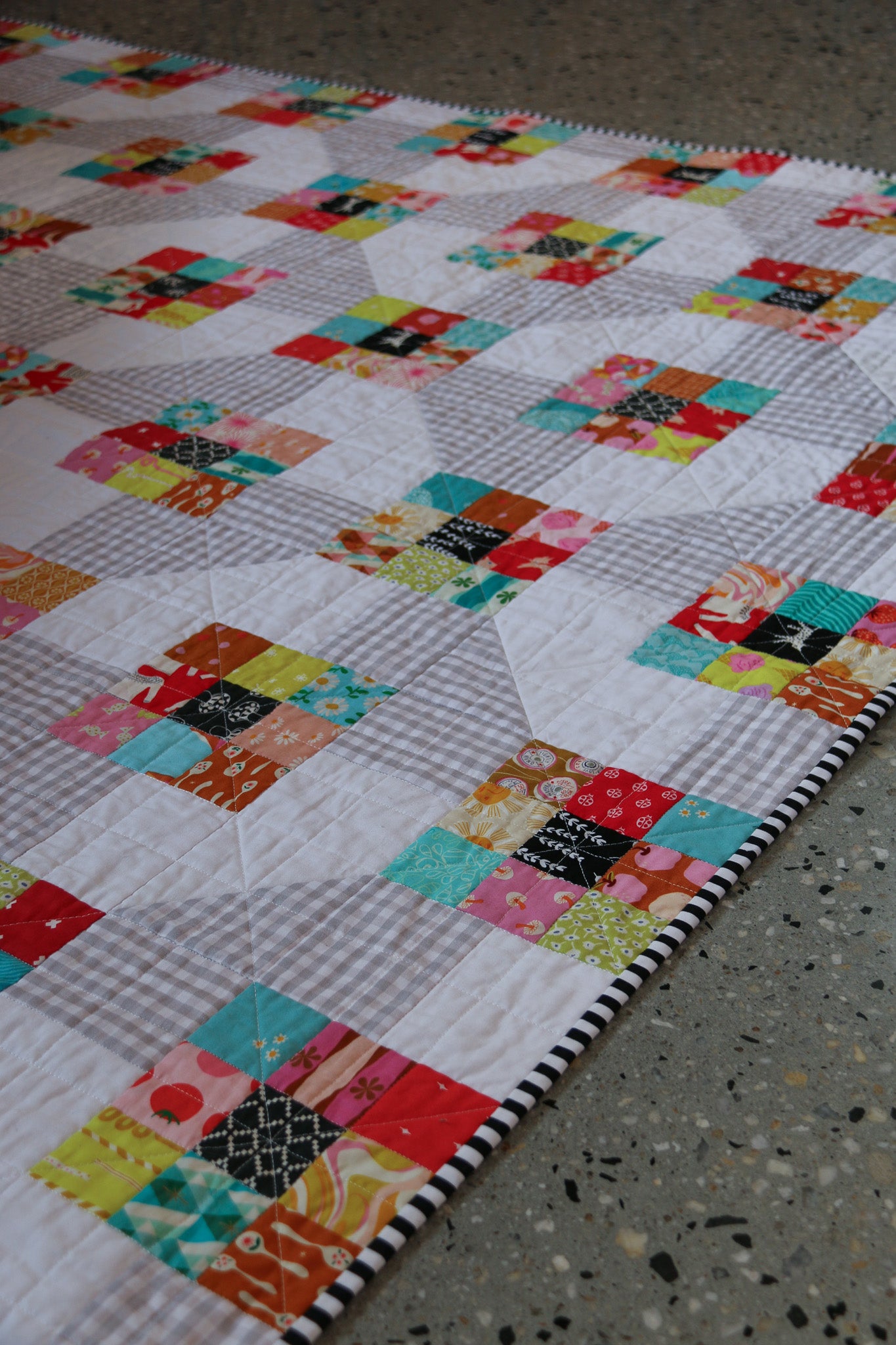 Mixed Lollies Quilt Pattern - Printed