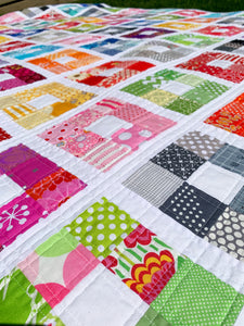 Colour Squared Quilt Mini Pattern - PDF