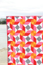Load image into Gallery viewer, Around The Lake Quilt Pattern Version 2 - PDF
