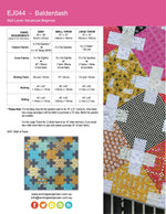 Load image into Gallery viewer, Balderdash Quilt Pattern - PDF
