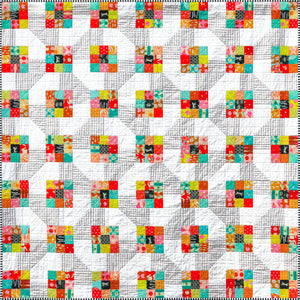 Mixed Lollies Quilt Pattern - PDF