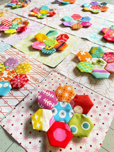Tussie Mussie Mini Pattern - Printed Pattern, Acrylic Template & Papers