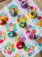 Load image into Gallery viewer, Tussie Mussie Mini Pattern - Printed Pattern, Acrylic Template &amp; Papers
