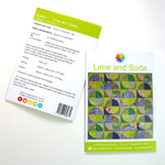 Load image into Gallery viewer, Lime and Soda Quilt Pattern - Printed
