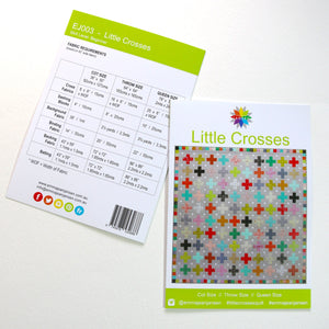 Little Crosses Quilt Pattern - PDF