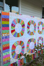 Load image into Gallery viewer, Wheels of Fortune Quilt Pattern - Printed
