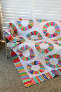 Wheels of Fortune Quilt Pattern - Printed