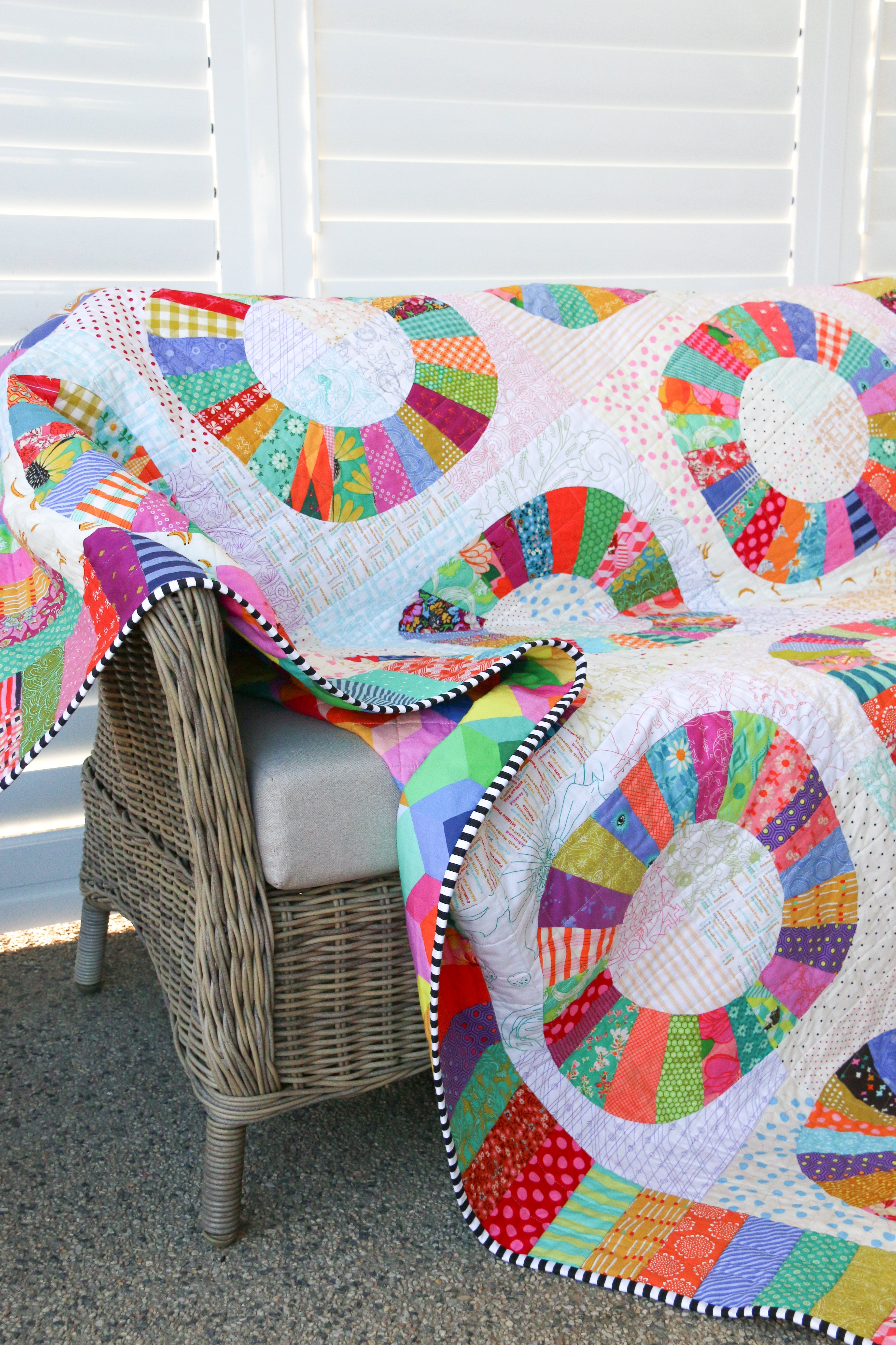 Wheels of Fortune Quilt - Template Set