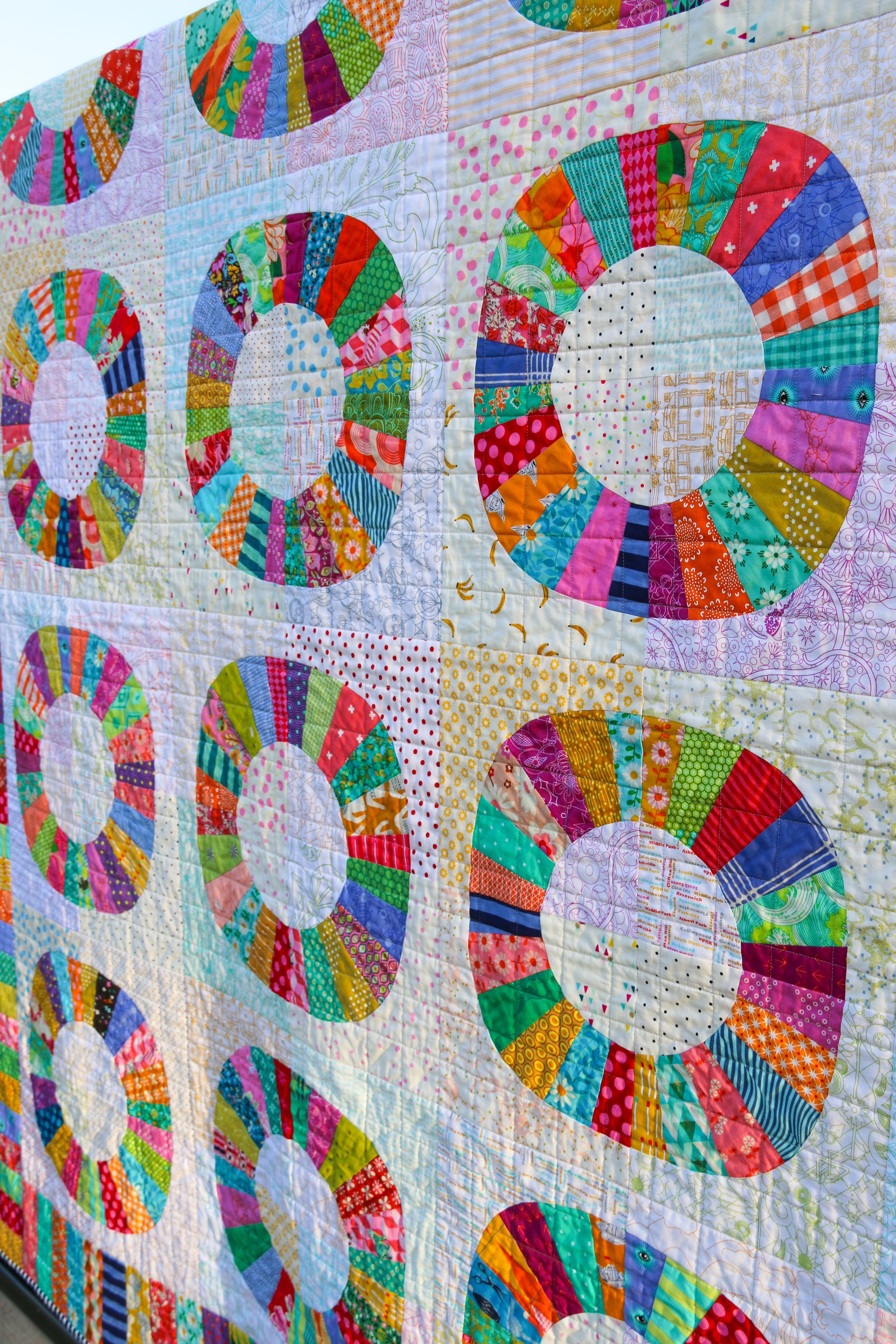 Wheels of Fortune Quilt Pattern - Printed