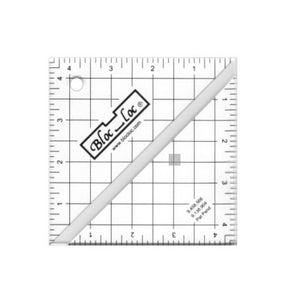 Bloc Loc Half-Square Triangle Ruler 4-1/2" x 4-1/2"
