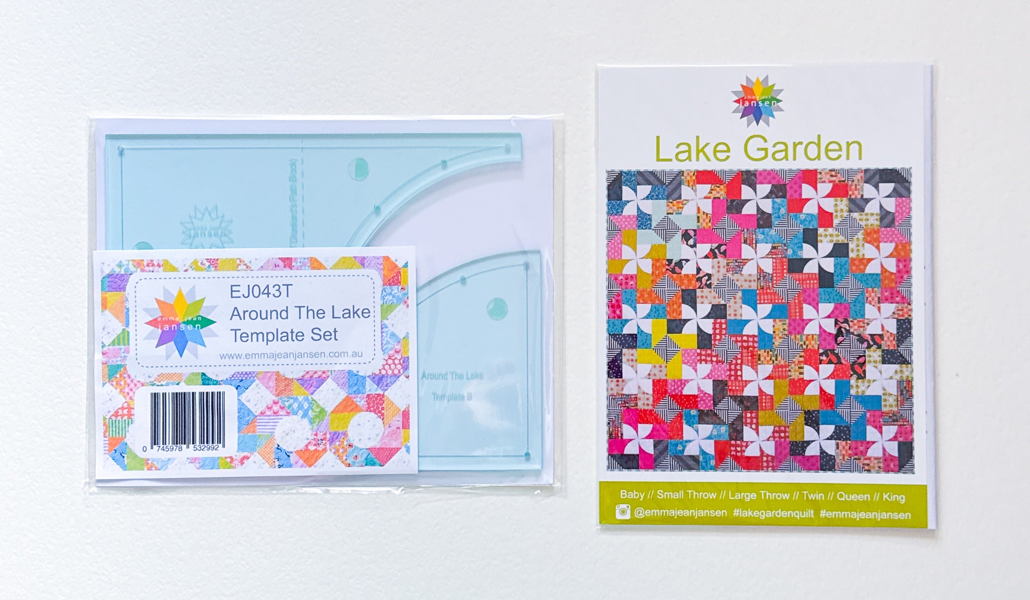 Lake Garden Pattern and Template Set