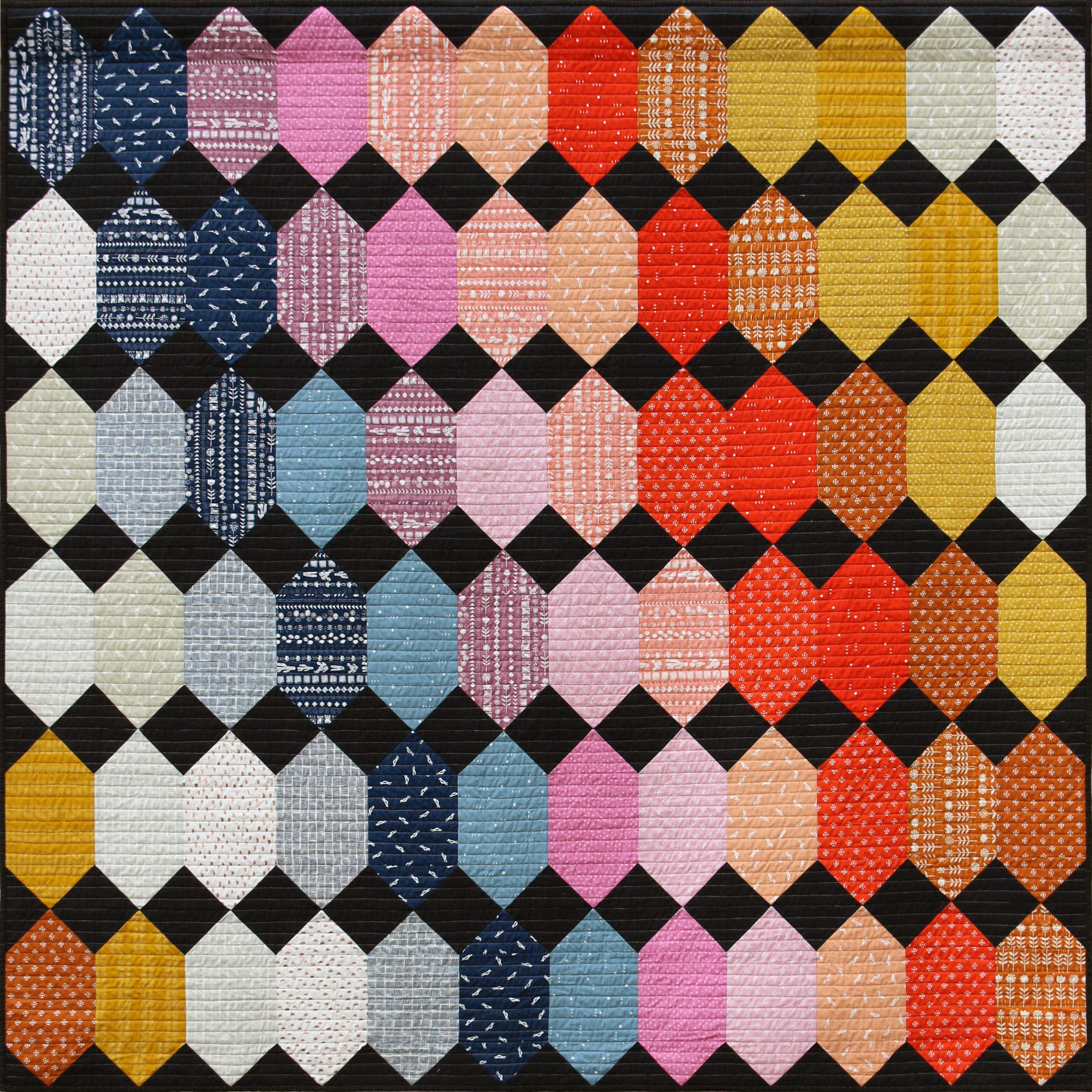 Somerset Avenue Quilt Pattern - Printed