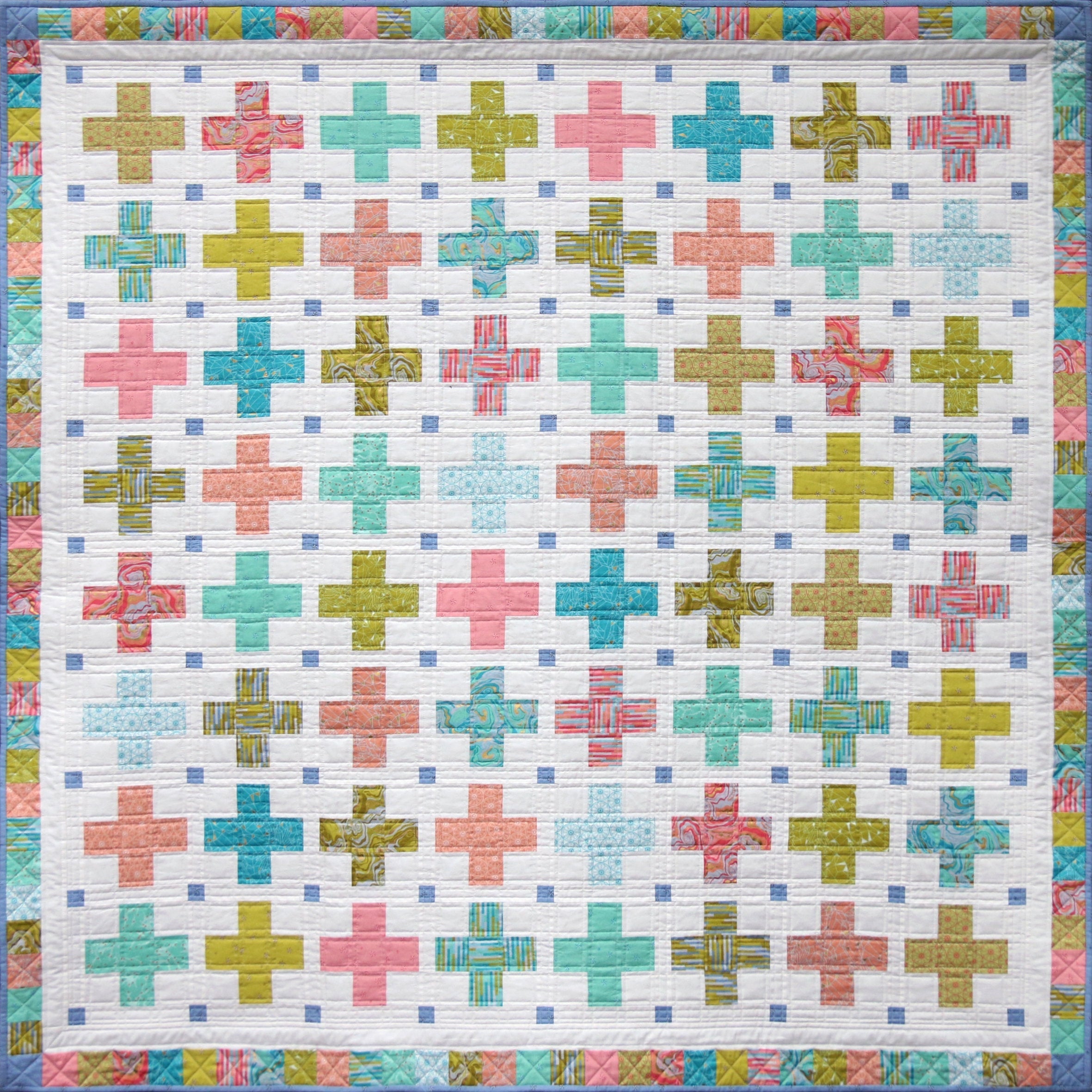 Little Crosses Quilt Pattern - PDF