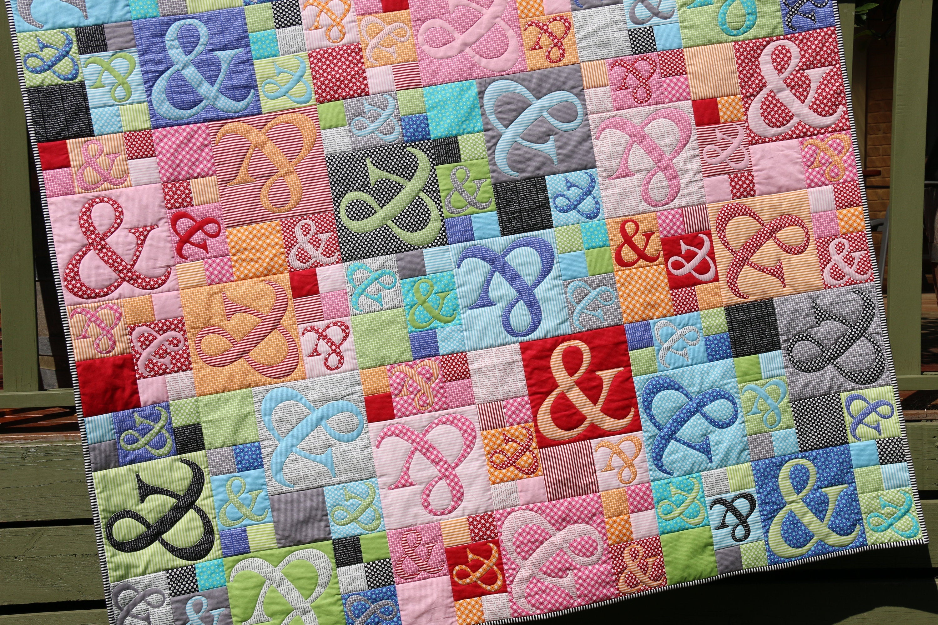 Ampersand Quilt Pattern - PDF