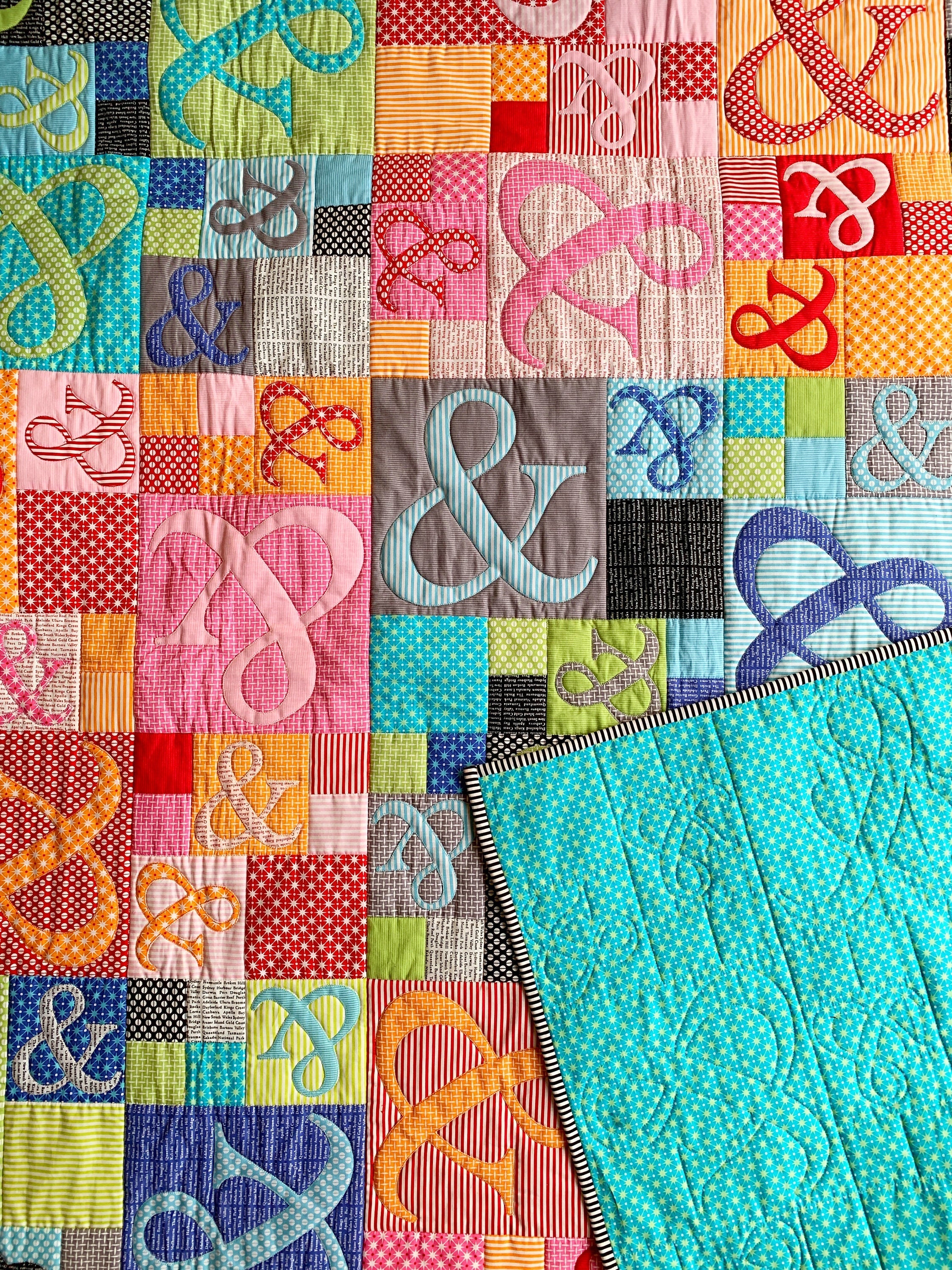 Ampersand Quilt Pattern - PDF