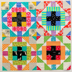 Cross Current Quilt Pattern - Printed