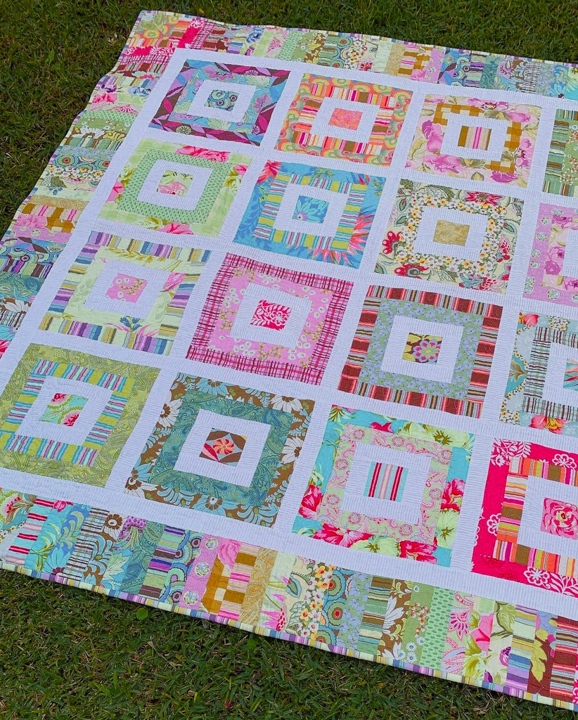 Funky Scrap Quilt Pattern - PDF – Emma Jean Jansen