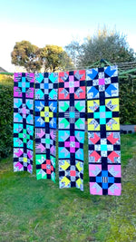 Load and play video in Gallery viewer, Kiss Goodnight Quilt Pattern - Printed
