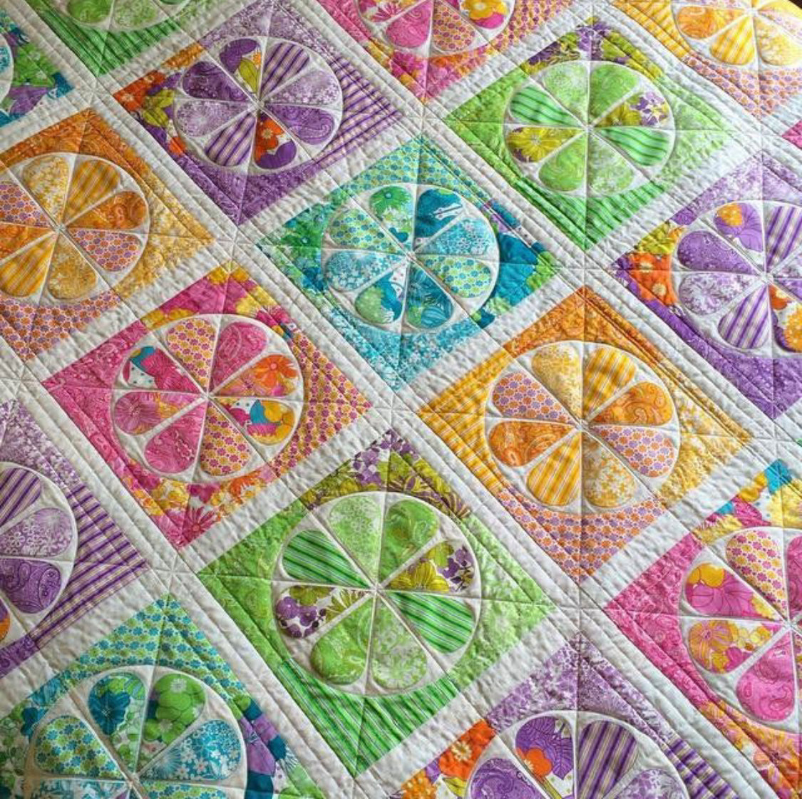 The Daisy Quilt Pattern - Printed