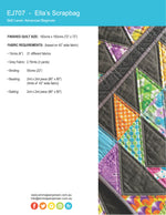 Load image into Gallery viewer, Ella&#39;s Scrapbag Quilt Mini Pattern - PDF
