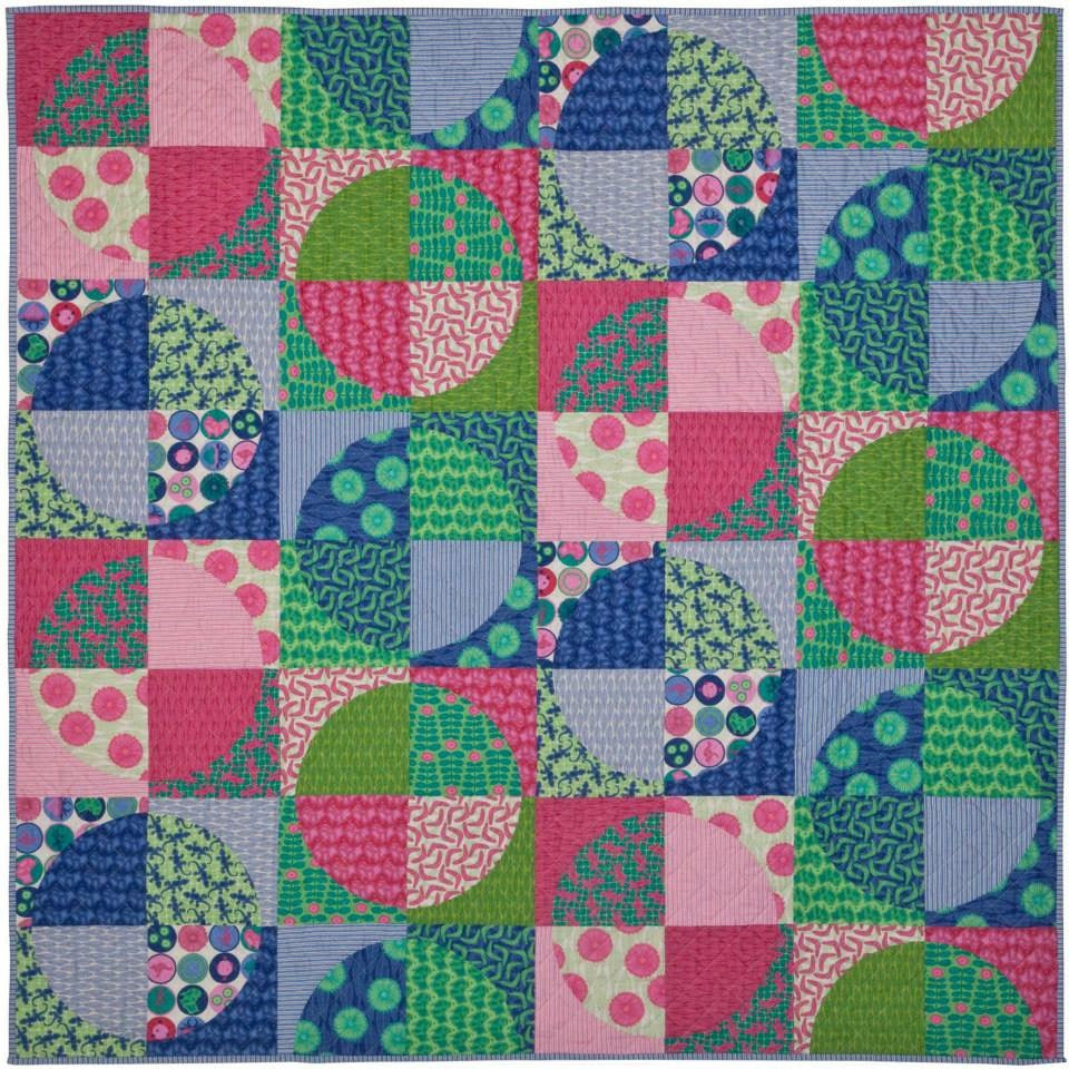 Lime and Soda Quilt Pattern - Printed