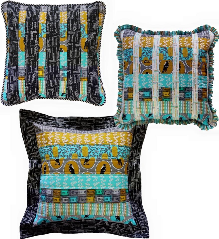 Three Cushions Pattern - PDF