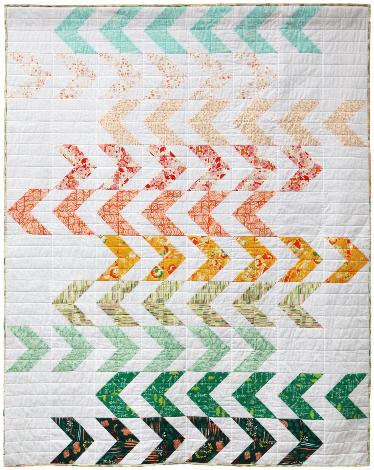 Painted Meadow Quilt Pattern | It's Sew Emma #ISE-260