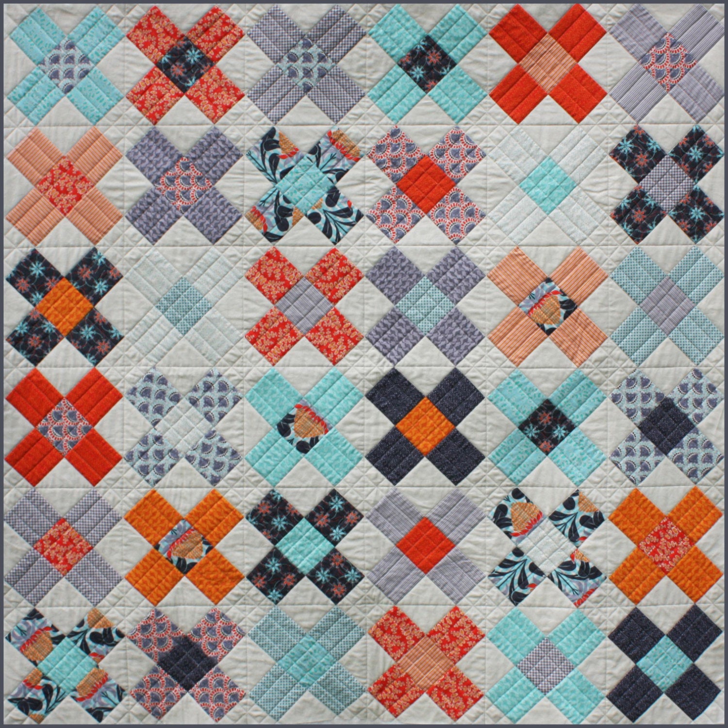 King's Cross Quilt Mini Pattern - PDF