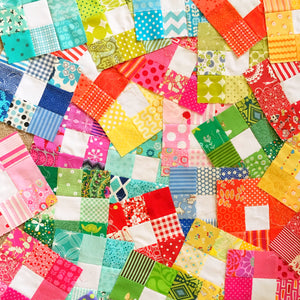 Colour Squared Quilt Mini Pattern - Printed