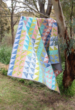 Load image into Gallery viewer, Go With The Flow Quilt Mini Pattern - PDF
