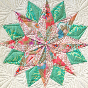 Harlequin Stars Quilt Pattern - Printed