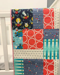 Mod Cot Quilt Mini Pattern - PDF