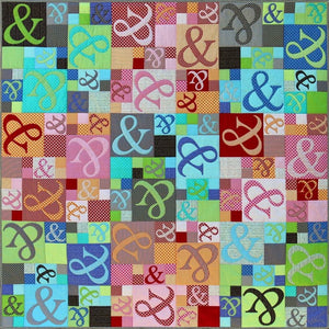 Ampersand Quilt Pattern - Printed