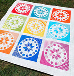 Load image into Gallery viewer, Rainbow Circles Quilt Pattern - PDF
